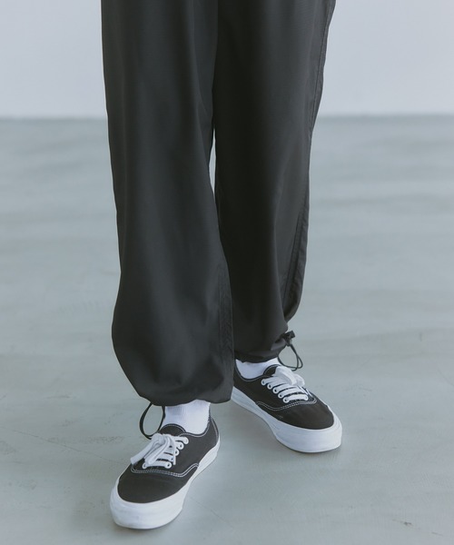 MAISON CLUB(メゾンクラブ)の「【MAISON CLUB】SUPER LIGRT TECH TRAVEL EASY TROUSERS /超軽量リップストップ素材/Tech Nylon Pants /テックナイロンパンツ(その他パンツ・メンズ・ネイビー/ブラック/カーキ・M/L)」の8枚目の写真