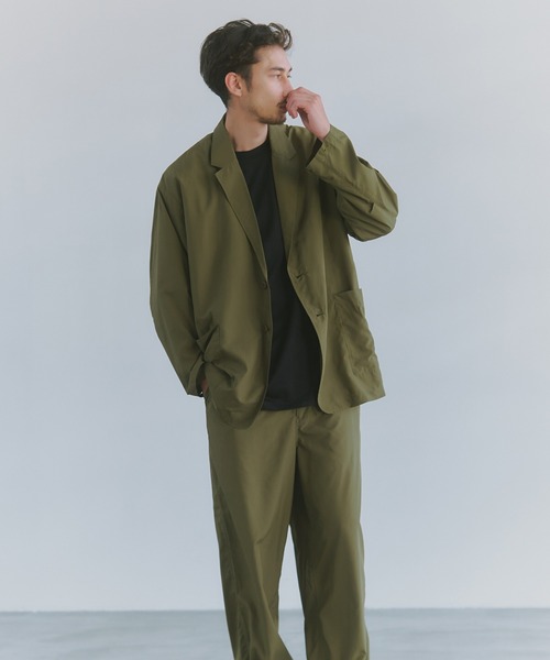 MAISON CLUB(メゾンクラブ)の「【MAISON CLUB】SUPER LIGRT TECH TRAVEL EASY TROUSERS /超軽量リップストップ素材/Tech Nylon Pants /テックナイロンパンツ(その他パンツ・メンズ・ネイビー/ブラック/カーキ・M/L)」の12枚目の写真