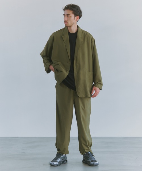 MAISON CLUB(メゾンクラブ)の「【MAISON CLUB】SUPER LIGRT TECH TRAVEL EASY TROUSERS /超軽量リップストップ素材/Tech Nylon Pants /テックナイロンパンツ(その他パンツ・メンズ・ネイビー/ブラック/カーキ・M/L)」の13枚目の写真