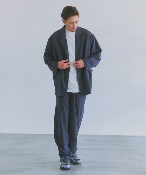 MAISON CLUB(メゾンクラブ)の「【MAISON CLUB】SUPER LIGRT TECH TRAVEL EASY TROUSERS /超軽量リップストップ素材/Tech Nylon Pants /テックナイロンパンツ(その他パンツ・メンズ・ネイビー/ブラック/カーキ・M/L)」の18枚目の写真