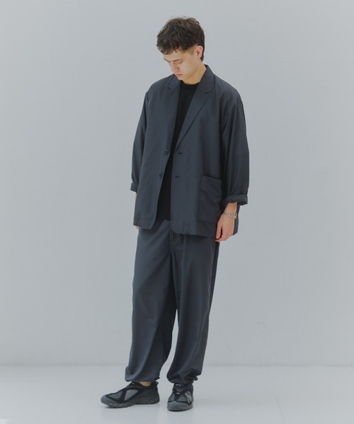 MAISON CLUB(メゾンクラブ)の「【MAISON CLUB】SUPER LIGRT TECH TRAVEL EASY TROUSERS /超軽量リップストップ素材/Tech Nylon Pants /テックナイロンパンツ(その他パンツ・メンズ・ネイビー/ブラック/カーキ・M/L)」の20枚目の写真
