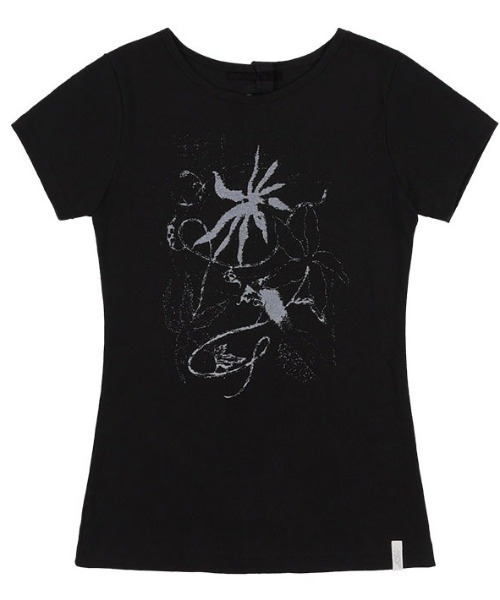 [FANCY CLUB] Tシャツ 半袖 BACK SLIT TEE (2color) A'GEM/9 × .kom 『FANCY CLUB/ファンシークラブ』 Back Slit