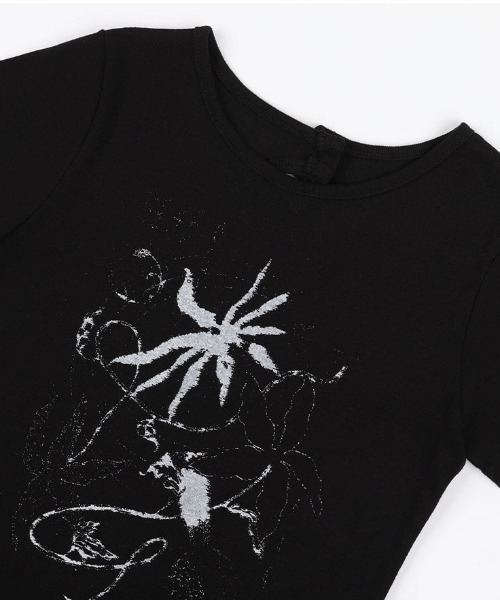 [FANCY CLUB] Tシャツ 半袖 BACK SLIT TEE (2color) A'GEM/9 × .kom 『FANCY CLUB/ファンシークラブ』 Back Slit