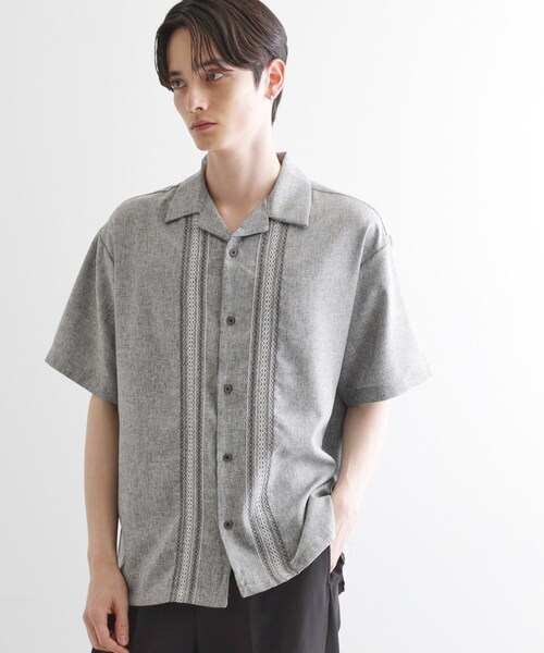 セール】コード刺繍シャツ（シャツ/ブラウス）｜tk.TAKEO KIKUCHI