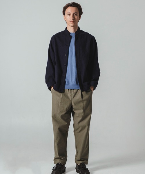 Jackman（ジャックマン）の「NEL BB Shirt（シャツ/ブラウス・メンズ・ネイビー/グレー/アイボリー・MEDIUM/LARGE）」の14枚目の写真