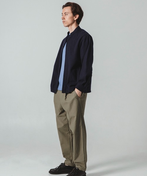 Jackman（ジャックマン）の「NEL BB Shirt（シャツ/ブラウス・メンズ・ネイビー/グレー/アイボリー・MEDIUM/LARGE）」の15枚目の写真