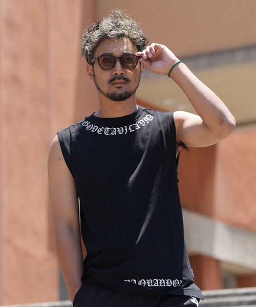 adamsJUGGLER(アダムスジャグラー)の「W/RS.ROEノースリーブ(タンクトップ・メンズ・ブラック/ホワイト・M/L/XL)」の19枚目の写真