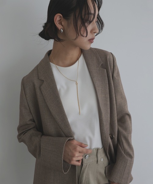 hellam(へラム)の「ノットデザイン ロングネックレス(ネックレス・レディース・シルバー/ゴールド・FREE)」の6枚目の写真