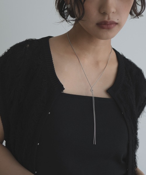 hellam(へラム)の「ノットデザイン ロングネックレス(ネックレス・レディース・シルバー/ゴールド・FREE)」の10枚目の写真