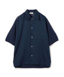 TOMORROWLAND 半袖ニット　XS ネイビー TOMORROWLAND｜トゥモローランドのニット/セーター（ブルー