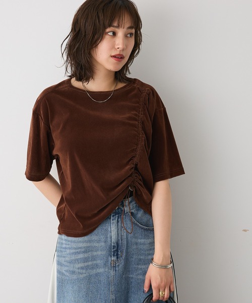 tシャツ フロッキーチュールドロストプルオーバー レディース フロッキーチュールドロストプルオーバー◇（Tシャツ/カットソー
