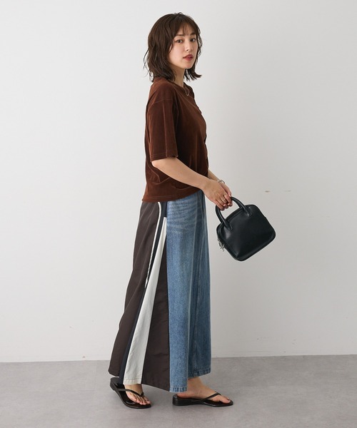CRAFT STANDARD BOUTIQUE(クラフトスタンダードブティック)の「フロッキーチュールドロストプルオーバー◆(Tシャツ/カットソー・レディース・ブラウン/ライトブルー/グレー・FREE)」の18枚目の写真
