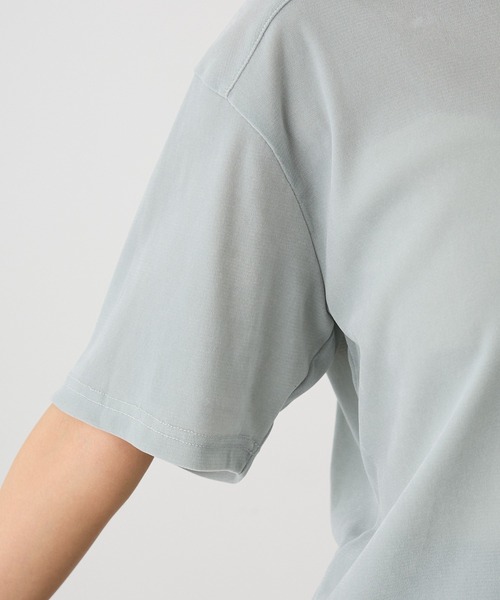 CRAFT STANDARD BOUTIQUE(クラフトスタンダードブティック)の「フロッキーチュールドロストプルオーバー◆(Tシャツ/カットソー・レディース・ブラウン/ライトブルー/グレー・FREE)」の14枚目の写真