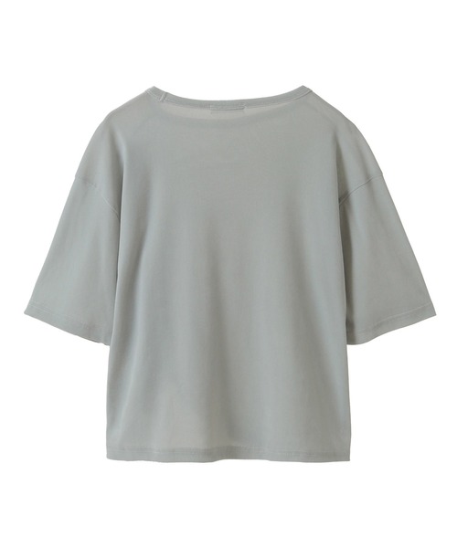 CRAFT STANDARD BOUTIQUE(クラフトスタンダードブティック)の「フロッキーチュールドロストプルオーバー◆(Tシャツ/カットソー・レディース・ブラウン/ライトブルー/グレー・FREE)」の10枚目の写真