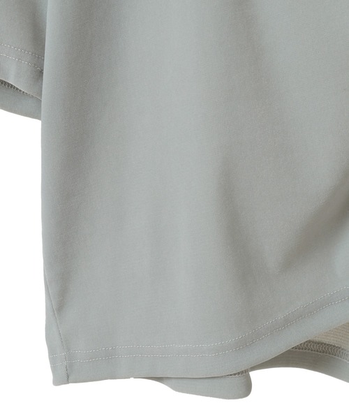 CRAFT STANDARD BOUTIQUE(クラフトスタンダードブティック)の「フロッキーチュールドロストプルオーバー◆(Tシャツ/カットソー・レディース・ブラウン/ライトブルー/グレー・FREE)」の6枚目の写真