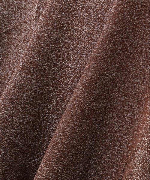 N.(N. Natural Beauty Basic)(エヌエヌナチュラルビューティーベーシック)の「ラメドレープカットソー(Tシャツ/カットソー・レディース・ブラウン/グリーン系その他/オレンジ・MEDIUM)」の21枚目の写真