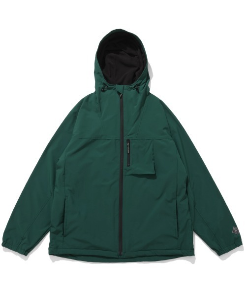 Mahf フード付きジャケット ダークグリーン上下セット セール】【軽撥水・防汚・ストレッチ】アクティブフードジャケット