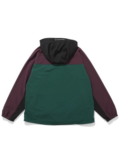 KRIFF MAYER(クリフメイヤー)の「【軽撥水・防汚・ストレッチ】アクティブフードジャケット(マウンテンパーカー・メンズ・カラフル/ブラック/グリーン/パープル/ベージュ・LARGE/X-LARGE/MEDIUM)」の8枚目の写真
