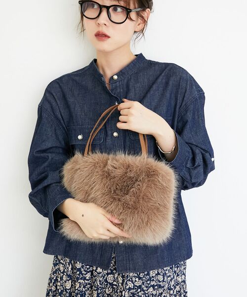 le.coeur  blanc　2wayショルダーバッグ ルクールブラン le.coeur blanc チャーム付2wayショルダーバッグ