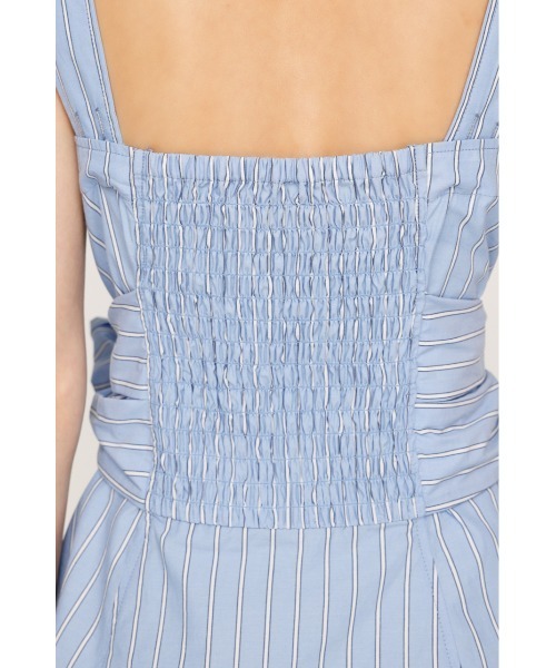 SLY(スライ)の「SHIRT DETAIL CAMI TOPS シャツディティール キャミ トップス 夏服 ノースリーブトップス(キャミソール・レディース・マルチ/ホワイト・FREE)」の17枚目の写真