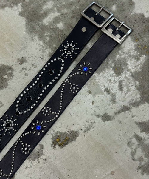 A'GEM/9 × .kom 『A'gem/エージェム』 スティングレースタッズベルト