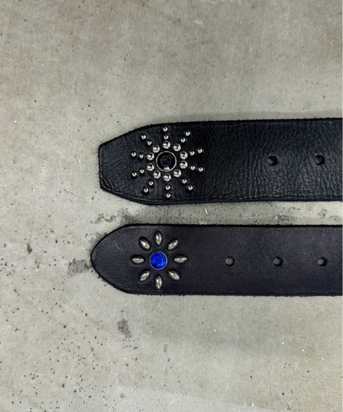 A'GEM/9 × .kom 『A'gem/エージェム』 スティングレースタッズベルト A