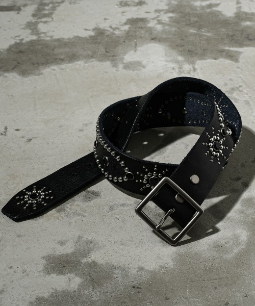 HTC似 ピーナッツ スタッズベルト ブラックA’gem/エージェム HTC似 ピーナッツ スタッズベルト ブラックA'gem/エージェム