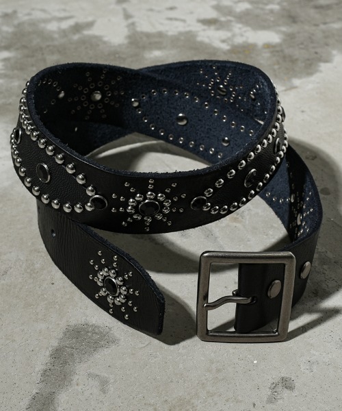 A'GEM/9 × .kom 『A'gem/エージェム』 スティングレースタッズベルト A
