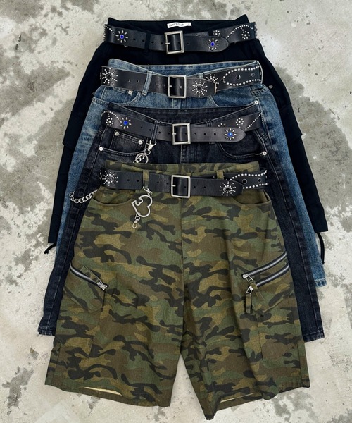 A'GEM/9 × .kom 『A'gem/エージェム』 スティングレースタッズベルト A