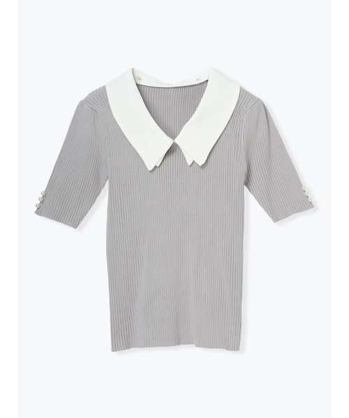 ピンクハウス♡２０２３夏♡半袖Ｔシャツ　カットソー　ブルーグレー　Ｌ PINK HOUSE｜ピンクハウスのTシャツ/カットソー通販 - ZOZOTOWN
