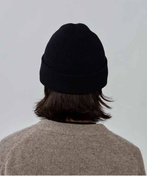 OVERRIDE（オーバーライド）の「OVERRIDE  LAMB WOOL WATCH / オーバーライド（ニットキャップ/ビーニー・メンズ・ライトグリーン/ライトブラウン/ブルー/ブラック・57~59cm）」の8枚目の写真