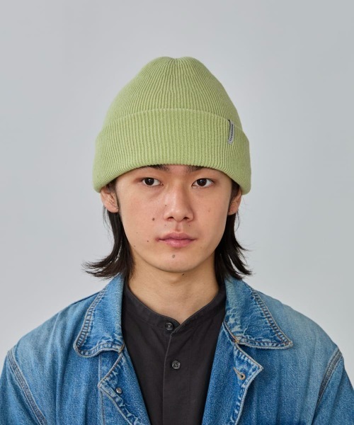 OVERRIDE（オーバーライド）の「OVERRIDE  LAMB WOOL WATCH / オーバーライド（ニットキャップ/ビーニー・メンズ・ライトグリーン/ライトブラウン/ブルー/ブラック・57~59cm）」の22枚目の写真