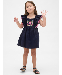 GAP（ギャップ）の「フラッタスリーブ ワンピース (幼児・ベビー)（ワンピース・キッズ）」