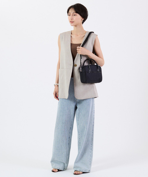 LeSportsac(レスポートサック)の「SQUARE TH CROSSBODY アップタウンディープシーブルー/ブラック(ショルダーバッグ・レディース・ブルー・FREE)」の3枚目の写真