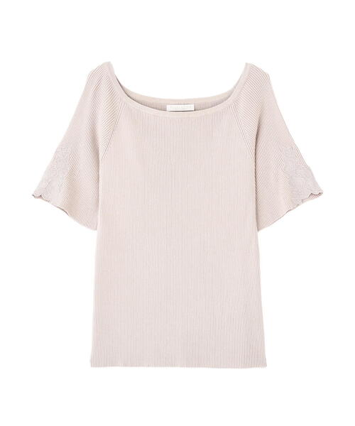 PROPORTION BODY DRESSING（プロポーションボディドレッシング）の「エンブロイダリースリーブニット / 1215270804（ニット/セーター・レディース・グリーン/グレー/ベージュ・FREE）」の4枚目の写真