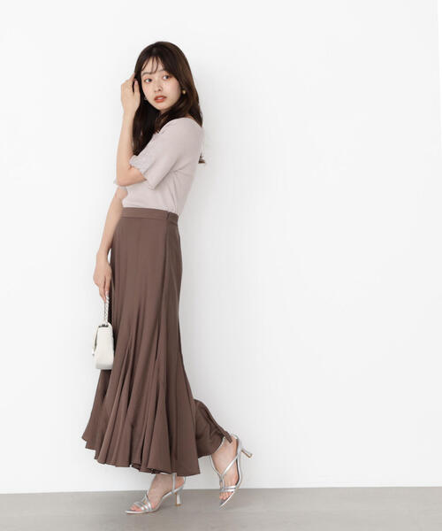 PROPORTION BODY DRESSING（プロポーションボディドレッシング）の「エンブロイダリースリーブニット / 1215270804（ニット/セーター・レディース・グリーン/グレー/ベージュ・FREE）」の7枚目の写真