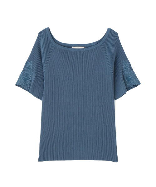 PROPORTION BODY DRESSING（プロポーションボディドレッシング）の「エンブロイダリースリーブニット / 1215270804（ニット/セーター・レディース・グリーン/グレー/ベージュ・FREE）」の21枚目の写真