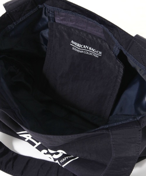 AMERICAN RAG CIE（アメリカンラグシー）の「【AMERICAN RAG CIE】GLOBE TOTE（トートバッグ・レディース・カーキ/ネイビー・FREE）」の7枚目の写真