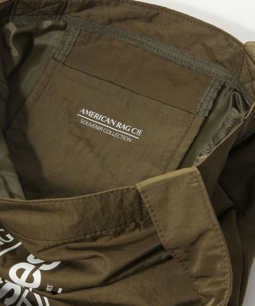 AMERICAN RAG CIE（アメリカンラグシー）の「【AMERICAN RAG CIE】GLOBE TOTE（トートバッグ・レディース・カーキ/ネイビー・FREE）」の4枚目の写真