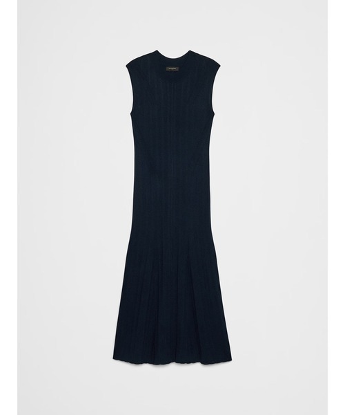 BANANA REPUBLIC FACTORY STORE（バナナリパブリック ファクトリーストア）の「BANANA REPUBLIC FACTORY STORE　　リブニット マキシワンピース（ワンピース・レディース・レッド系その他/ネイビー・L/M/S/XS）」の6枚目の写真