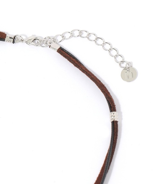 niko and...（ニコアンド）の「2連コードチョーカー（チョーカー・レディース・ベージュ/ブラウン・0）」の4枚目の写真