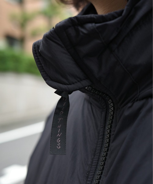WILD THINGS（ワイルドシングス）の「WILD THINGS/ワイルドシングス  HAPPY JACKET WT252-11-Q4（ダウンジャケット/コート・メンズ・ネイビー/ブラック・S/M/L）」の13枚目の写真