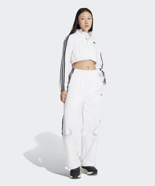 adidas（アディダス）の「チームガイスト アディカラー オーバーサイズ トラックパンツ / アディダスオリジナルス adidas Originals（その他パンツ・レディース・ホワイト/ブラック・LARGE/MEDIUM/SMALL/X-SMALL/XX-LARGE/3XL/X-LARGE）」の6枚目の写真