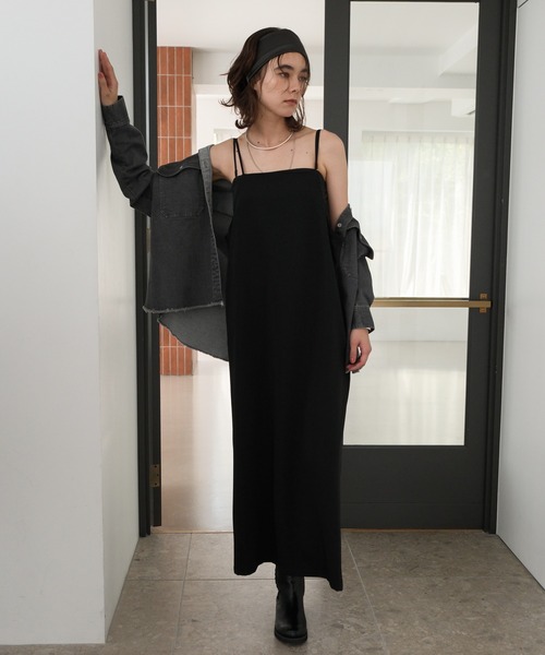 セール】サテンキャミワンピース / 583721（ワンピース）｜Elura