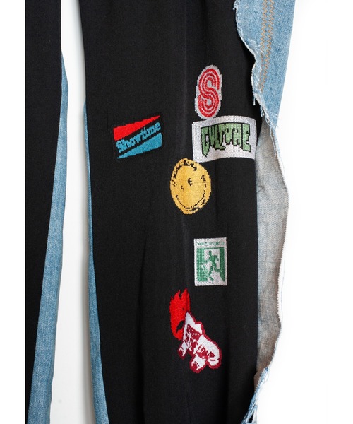 SEVESKIG（セヴシグ）の「SEVESKIG/セブシグ/切り替えPANT_PT-SV-NRS-1006（その他パンツ・メンズ・ブラック/インディゴブルー・SMALL/MEDIUM/LARGE/X-LARGE）」の5枚目の写真