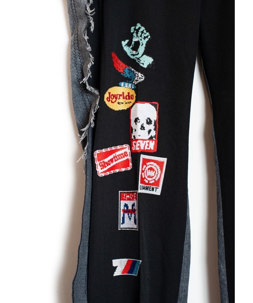 SEVESKIG（セヴシグ）の「SEVESKIG/セブシグ/切り替えPANT_PT-SV-NRS-1006（その他パンツ・メンズ・ブラック/インディゴブルー・SMALL/MEDIUM/LARGE/X-LARGE）」の7枚目の写真