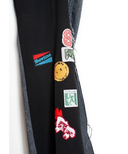 SEVESKIG（セヴシグ）の「SEVESKIG/セブシグ/切り替えPANT_PT-SV-NRS-1006（その他パンツ・メンズ・ブラック/インディゴブルー・SMALL/MEDIUM/LARGE/X-LARGE）」の8枚目の写真