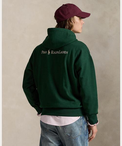 POLO RALPH LAUREN(ポロ ラルフ ローレン)の「リラックス フィット ロゴ フリース フーディ(パーカー・メンズ・グリーン系1・XXL/XL/S/M/L/XS)」の7枚目の写真