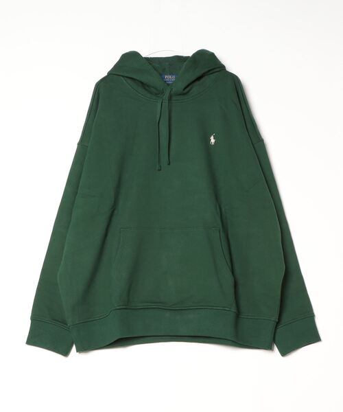 POLO RALPH LAUREN(ポロ ラルフ ローレン)の「リラックス フィット ロゴ フリース フーディ(パーカー・メンズ・グリーン系1・XXL/XL/S/M/L/XS)」の3枚目の写真