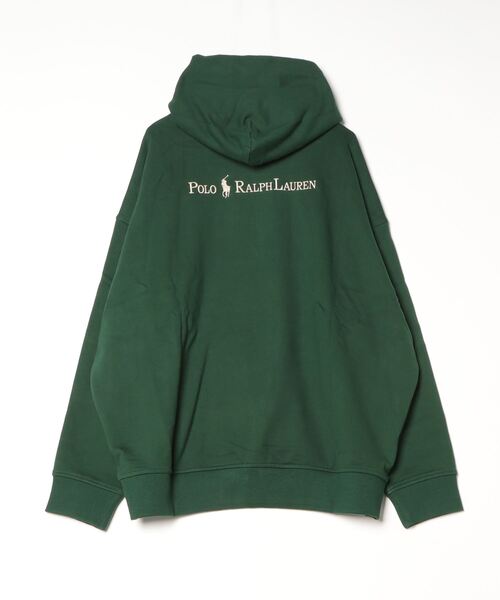 POLO RALPH LAUREN(ポロ ラルフ ローレン)の「リラックス フィット ロゴ フリース フーディ(パーカー・メンズ・グリーン系1・XXL/XL/S/M/L/XS)」の4枚目の写真